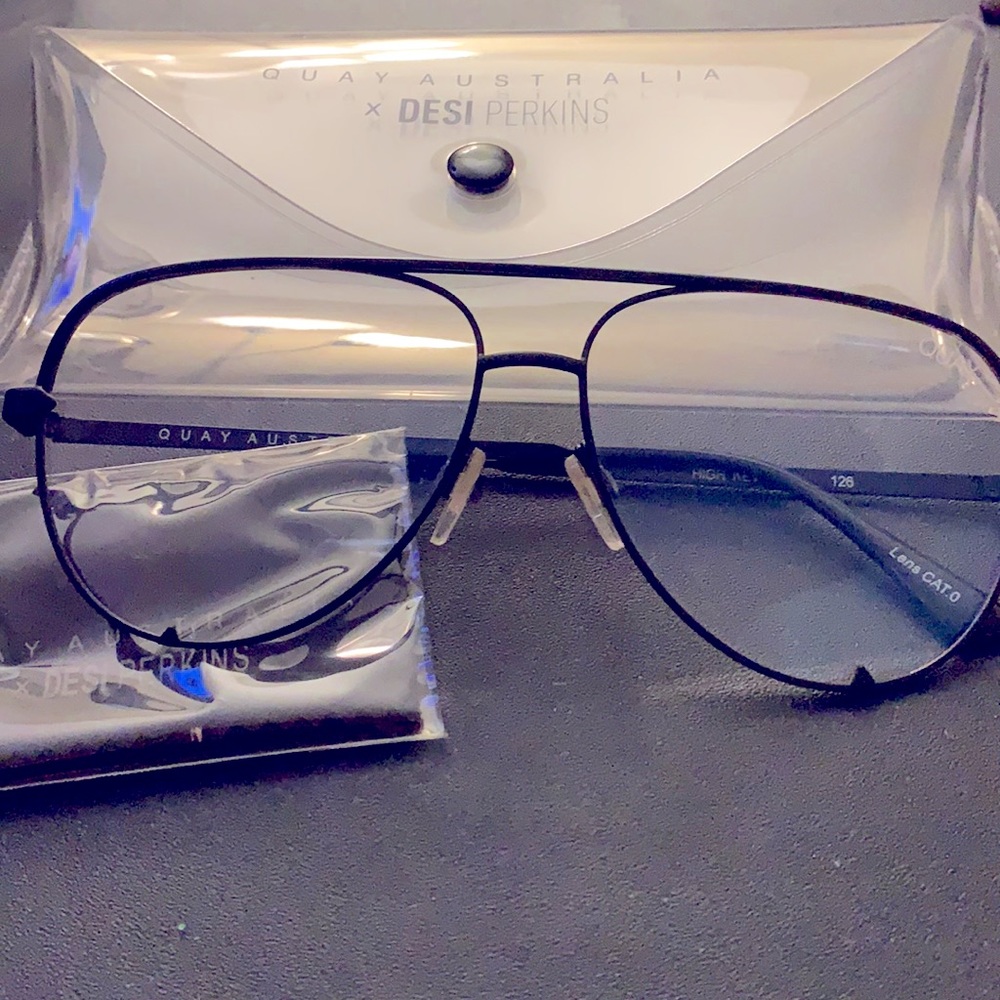 Quay X Desi High Key Blue Lights